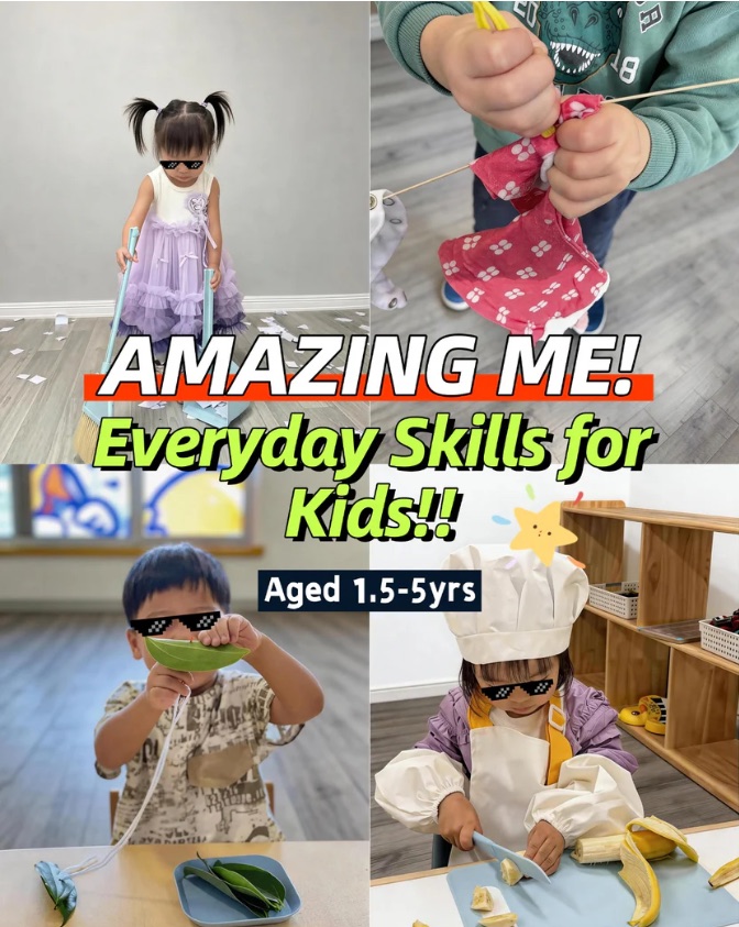 Everyday skills activities for young children
